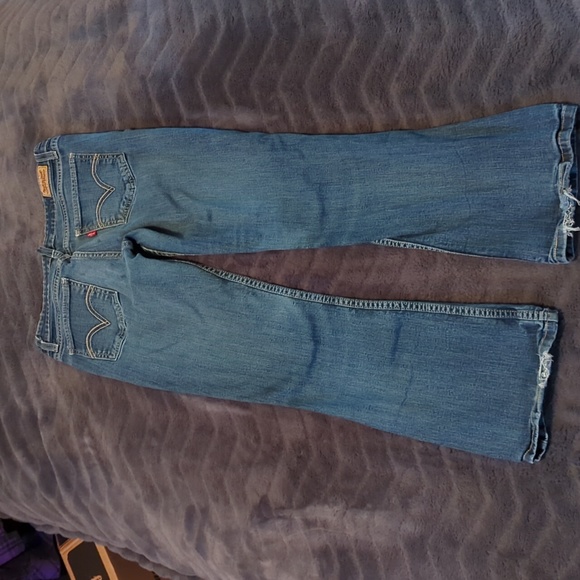 Retired Woman's Levi's Jeans 518 Super low Size 14inches/28cm estimate - Picture 3 of 10